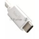 Кабель USB 3.1 Type Cm -- Cm IC 5А 10Gbs длина 1M, Telecom <TC420S> серебряный