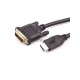 Кабель HDMI-DVI 1.5M CG484G-1.5M VCOM