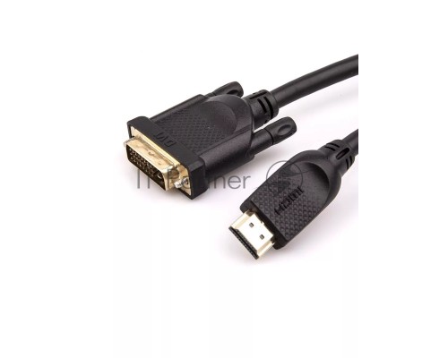 Кабель HDMI AM/DVI(24+1)M, 1.8м, CU, 1080P@60Hz, 2F, VCOM <CG484GD-1.8M>