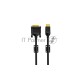 Кабель HDMI AM/DVI(24+1)M, 1.8м, CU, 1080P@60Hz, 2F, VCOM <CG484GD-1.8M>