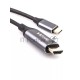 Кабель USB3.1 CM-HDMI 1.8M CU423MC-1.8M VCOM