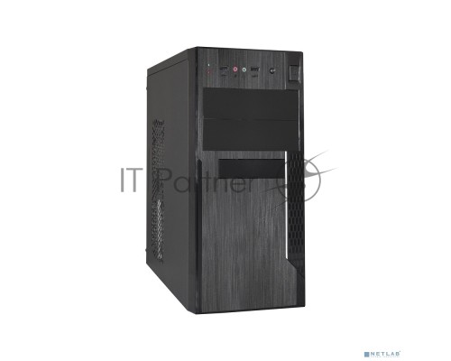 Компьютерный корпус Exegate EX283245RUS  Minitower ExeGate MA-373X-600W-12 (mATX, БП UN600 с вент. 12см, 2*USB, аудио, черный)