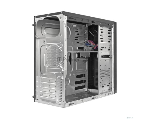 Компьютерный корпус Exegate EX283245RUS  Minitower ExeGate MA-373X-600W-12 (mATX, БП UN600 с вент. 12см, 2*USB, аудио, черный)
