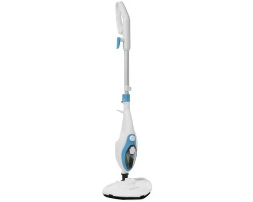[Пылесос] Швабра паровая Kitfort КТ-1004-1 1500Вт голубой/белый