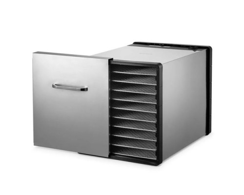 [Пылесос] Сушка для фруктов и овощей Kitfort КТ-1924 10под. 630Вт нержавеющая сталь