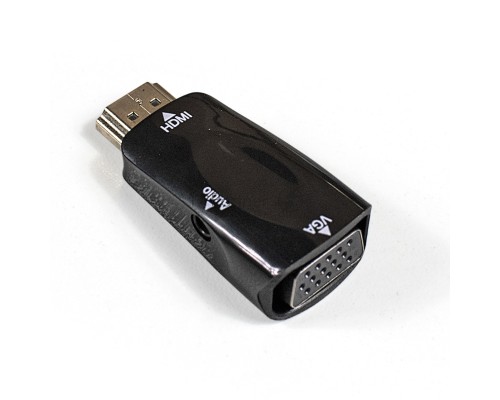 Переходник  Exegate EX284927RUS HDMI-VGA ExeGate EX-HDMIM-VGAF-C (19M/15F)