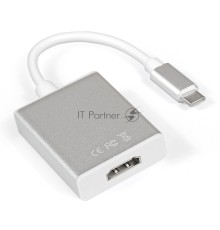 Кабель-адаптер Exegate EX284937RUS  Type C-HDMI ExeGate EX-CM-HDMIF-0.15 (USB Type C/19F, 0,15м)