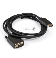 Кабель Exegate EX284914RUS  DisplayPort-VGA ExeGate EX-CC-DPM-VGAM-1.8 (20M/15M, 1,8м, экран)