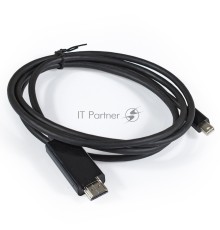Кабель Exegate EX284918RUS miniDisplayPort-HDMI ExeGate EX-CC-mDP-HDMI-1.8 (mini20M/19M, 1,8м)
