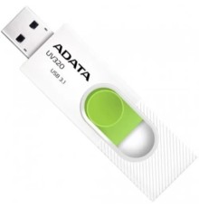 A-DATA Flash Drive 512GB UV320, USB 3.2, белый/зеленый