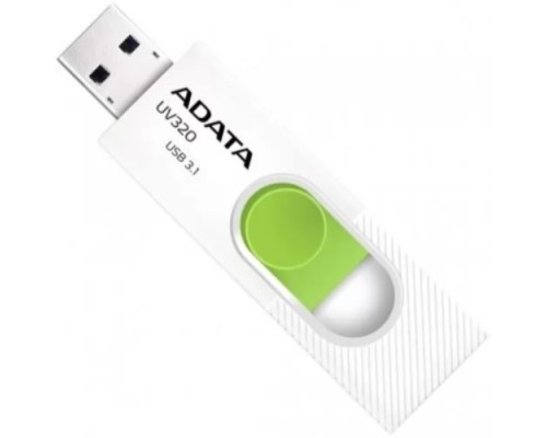 [Носитель информации] A-DATA Flash Drive 512GB UV320, USB 3.2, белый/зеленый