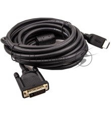Кабель HDMI AM/DVI(24+1)M, 5м, CU, 1080P@60Hz, 2F, VCOM <CG484GD-5M>