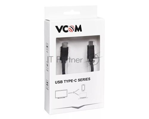 Кабель VCOM CU400-1M USB 3.1 Type C  5Гб/с ,3А, Power Deliwery. длина 1M, VCOM  <CU400-1M>