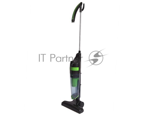 Пылесос вертикальный циклонного типа Endever SkyClean VC-292 черный/зеленый, питание от сети, 120 Вт, уборка сухая, пылесборник 1.5 л