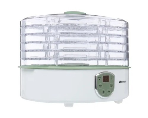 [Пылесос] Сушка для фруктов и овощей Kitfort KT-1902 5под. 250Вт белый