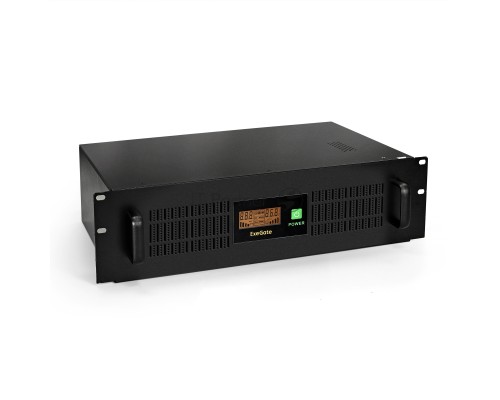 Источник бесперебойного питания ExeGate ServerRM UNL-1500.LCD.AVR.С13.RJ.USB.3U <1500VA/900W, LCD, AVR, 4*C13, RJ45/11, USB, 3U>