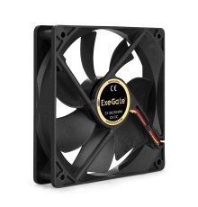 Вентилятор ExeGate EX12025S3PM, 120x120x25 мм, подшипник скольжения, 3pin+Molex, 1200RPM, 25dBA