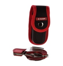 ЗУБР  Турист 4 в 1 с вилкой и ложкой 105 м, походный набор (47782)