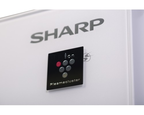 Холодильник Sharp SJGX98PWH белое стекло четырехкамерный 394/211л морозилка снизу