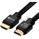 Кабель GCR 2.0m HDMI версия 2.0, HDR 4:2:2, Ultra HD, 4K 60 fps 60Hz/5K*30Hz, 3D, AUDIO, 18.0 Гбит/с, 28/28 AWG, OD7.8mm, тройной экран, черный нейлон, AL корпус черный, GCR-52189 GCR Кабель 2.0m HDMI версия 2.0, HDR 4:2:2, Ultra HD, 4K 60 fps 60Hz/5K*30