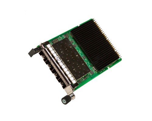 Сетевая карта Intel E810-XXVDA4, 4xSFP28 ports, 25GbE, PCI-E x16 gen3/gen4, iWARP/RoCEv2, IEEE 1588 PTP, ADQ, iSCSI, NFS, VMDq. PCI-SIG* SR-IOV Capable