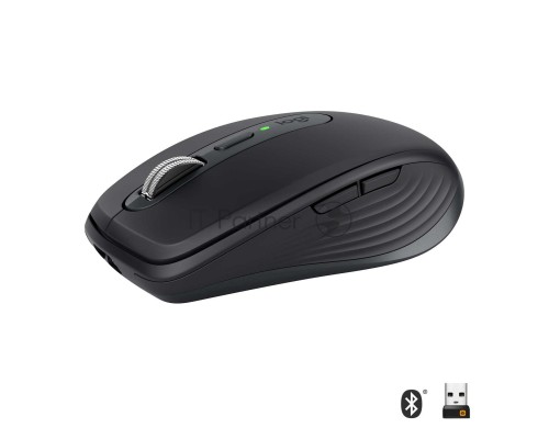 Мышь беспроводная Logitech MX Anywhere 3 графитовый, 4000 dpi, радиоканал, Bluetooth, USB, кнопки - 6