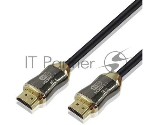 Кабель HDMI 19M/M,ver. 2.1, 8K@60 Hz 0.5m метал разъемы, нейлоновая оплетка Telecom <TCG300-0.5M> Кабель HDMI 19M/M,ver. 2.1, 8K@60 Hz 0.5m метал разъемы, нейлоновая оплетка Telecom <TCG300-0.5M>