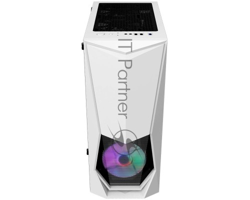 Компьютерный корпус 1STPLAYER DK-3 WHITE / ATX, tempered glass / 3x 120mm LED fans inc. / DK-3-WH-3G6