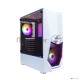 Компьютерный корпус 1STPLAYER DK-3 WHITE / ATX, tempered glass / 3x 120mm LED fans inc. / DK-3-WH-3G6