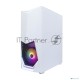 Компьютерный корпус 1STPLAYER DK-3 WHITE / ATX, tempered glass / 3x 120mm LED fans inc. / DK-3-WH-3G6