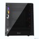 Компьютерный корпус Powercase Mistral Z4С Mesh LED, Tempered Glass, 4x 120mm 5-color fan, чёрный, ATX  (CMIZ4C-L4)