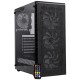 Компьютерный корпус Powercase Mistral Z4С Mesh LED, Tempered Glass, 4x 120mm 5-color fan, чёрный, ATX  (CMIZ4C-L4)