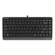 Клавиатура A4 Fstyler FK11 серый USB slim