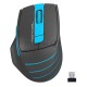 Мышь беспроводная A4Tech Fstyler FG30S серый/синий, 2000 dpi, радиоканал, USB, кнопки - 5