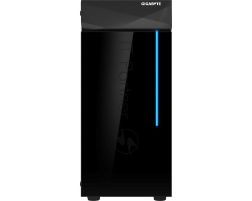 Компьютерный корпус Gigabyte C200 GB-C200G черный без БП ATX 5x120mm 4x140mm 2xUSB3.0 audio bott PSU