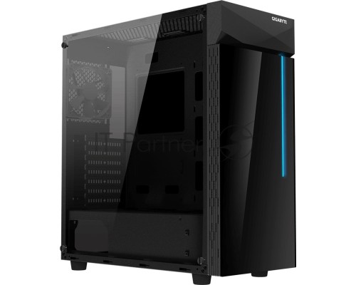 Компьютерный корпус Gigabyte C200 GB-C200G черный без БП ATX 5x120mm 4x140mm 2xUSB3.0 audio bott PSU