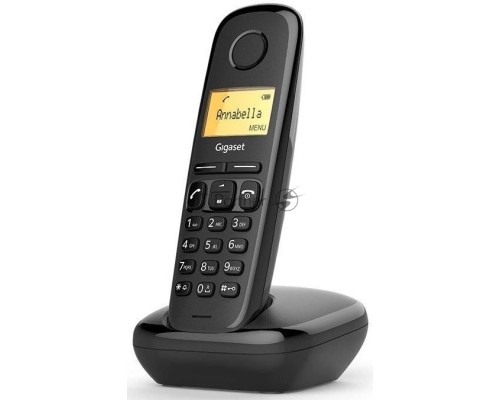 Радиотелефон Dect Gigaset A170 SYS RUS черный АОН