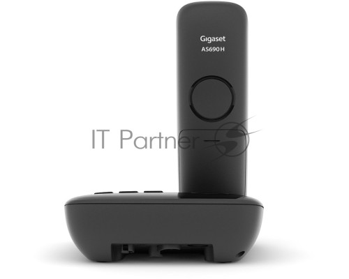 Р/Телефон Dect Gigaset AS690A RUS черный автооветчик АОН