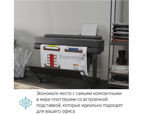 Плоттер струйный HP Designjet T630 (5HB11A), A0, 36 Плоттер струйный HP Designjet T630 (5HB11A), A0, 36