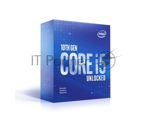 Процессор Intel Original Core i5 10600KF Soc-1200 (BX8070110600KF S RH6S) (4.1GHz) Box w/o cooler