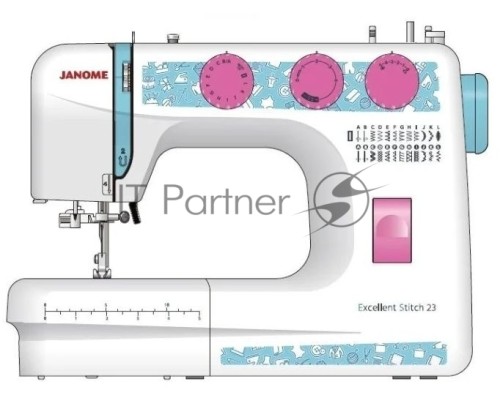 Швейная машина Janome Excellent Stitch 23 белый