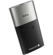 Внешний накопитель SSD External Netac 250Gb Z9 <NT01Z9-250G-32BK> (USB3.2, up to 550/480MBs, 90х47.5х11.5mm, Aluminium+Plastic)