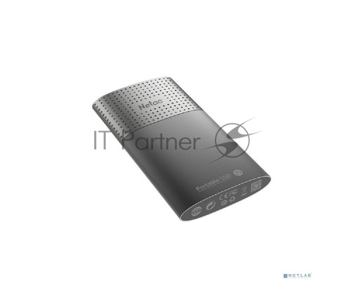Внешний накопитель SSD External Netac 250Gb Z9 <NT01Z9-250G-32BK> (USB3.2, up to 550/480MBs, 90х47.5х11.5mm, Aluminium+Plastic)