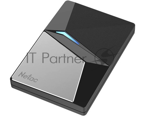 Внешний накопитель SSD External Netac 960Gb Z7S <NT01Z7S-960G-32BK> (USB3.2, up to 550/480MBs, 89х60х11.5mm, Aluminium+Steel+Plastic)