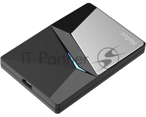 Внешний накопитель SSD External Netac 960Gb Z7S <NT01Z7S-960G-32BK> (USB3.2, up to 550/480MBs, 89х60х11.5mm, Aluminium+Steel+Plastic)