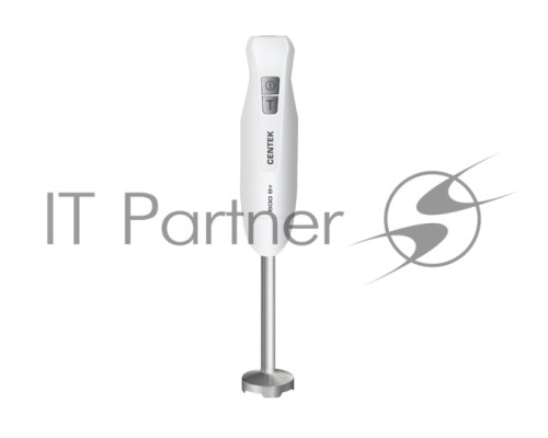 Блендер Centek CT-1343 белый 600Вт, турбо режим, специальная заточка лезвий, легкая очистка