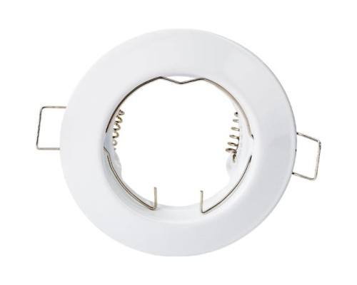 [точечные светильники] Эра С0043801 ST3 WH Светильник штампованный MR16,12V/220V, 50W белый