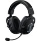Наушники с микрофоном Logitech Pro X LIGHTSPEED черный мониторные BT оголовье (981-000907)