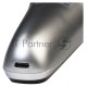 Бритва Galaxy Line GL 4209, серебряный с черным, роторная, аккумуляторная, 5 Вт, Li-Ion аккумулятор емкостью 600 мА*ч, время непрерывной работы до 1,5 ч, ножи из нержавеющей стали, 3 независимые плавающие головки, возможность промывки бреющего блока, инд