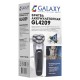 Бритва Galaxy Line GL 4209, серебряный с черным, роторная, аккумуляторная, 5 Вт, Li-Ion аккумулятор емкостью 600 мА*ч, время непрерывной работы до 1,5 ч, ножи из нержавеющей стали, 3 независимые плавающие головки, возможность промывки бреющего блока, инд